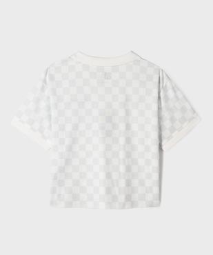 Tee-shirt de sport manches courtes coupe large fille - Camps United vue4 - CAMPS - GEMO