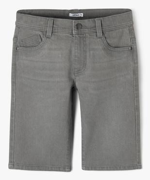 Bermuda en jean coupe Regular garçon vue1 - GEMO 4G GARCON - GEMO