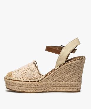 Sandales femme dessus macramé - Tom Tailor vue3 - TOM TAILOR - GEMO
