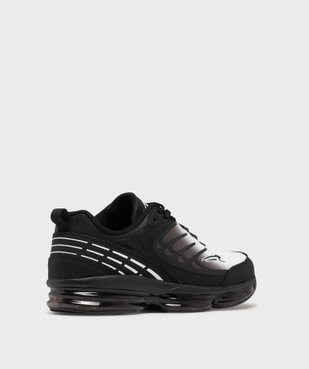 Baskets bicolore à lacets homme - Airness vue4 - AIRNESS - GEMO
