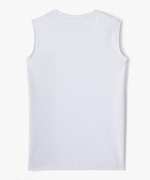 Débardeur imprimé en coton garçon vue3 - GEMO (JUNIOR) - GEMO