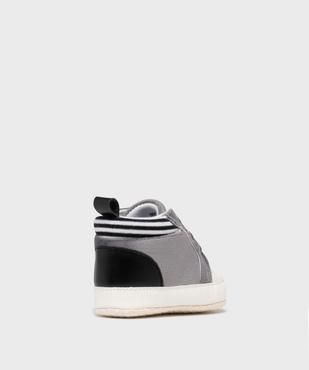 Chaussons de naissance façon basket bébé garçon - LuluCastagnette vue4 - LULUCASTAGNETTE - GEMO