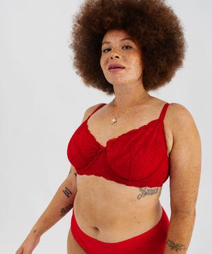 Soutien-gorge emboitant à armatures femme grande taille vue1 - GEMO(HOMWR FEM) - GEMO