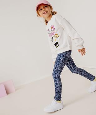 Legging de sport imprimé fille vue6 - GEMO 4G FILLE - GEMO