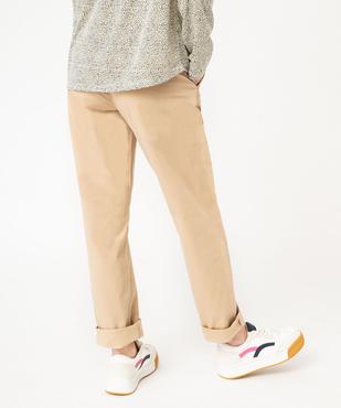 Pantalon chino coupe regular femme vue3 - GEMO(FEMME PAP) - GEMO