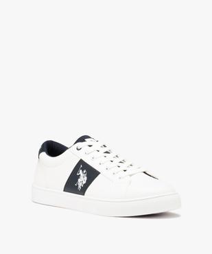 Baskets homme unies à détails contrastants – US Polo Assn vue2 - US POLO - GEMO
