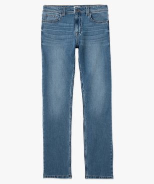 Jean coupe Straight délavé homme vue4 - GEMO 4G HOMME - GEMO