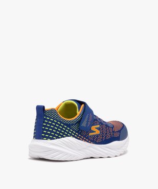 Baskets garçon en mesh à reliefs contrastants - Skechers vue4 - SKECHERS - GEMO