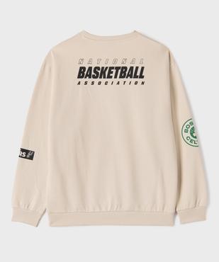 Sweat à col rond avec motifs garçon - NBA vue4 - NBA - GEMO