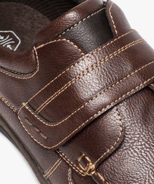 Chaussures bateau homme confort fermeture scratch vue6 - G'FLEX - GEMO