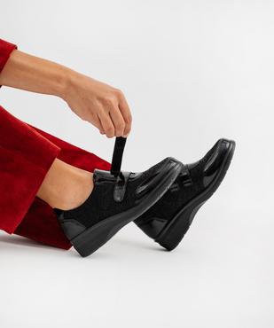 Derbies confort à semelle intérieure cuir femme - G'Flex vue7 - G'FLEX - GEMO