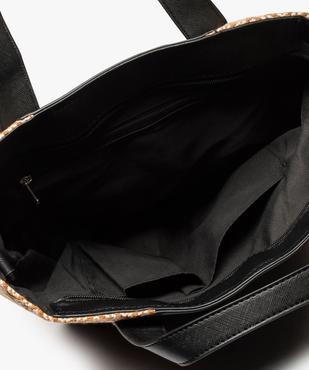 Sac cabas petit volume avec bandoulière amovible vue3 - GEMO (ACCESS) - GEMO