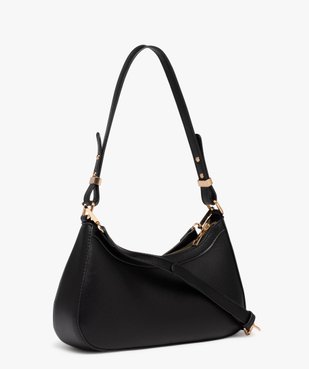 Sac porté épaule forme demi-lune femme vue2 - GEMO (ACCESS) - GEMO