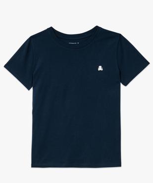 Tee-shirt à manches courtes avec logo brodé femme - LuluCastagnette vue4 - LULUCASTAGNETTE - GEMO
