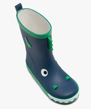 Bottes de pluie garçon en caoutchouc avec écailles vue5 - GEMO (ENFANT) - GEMO