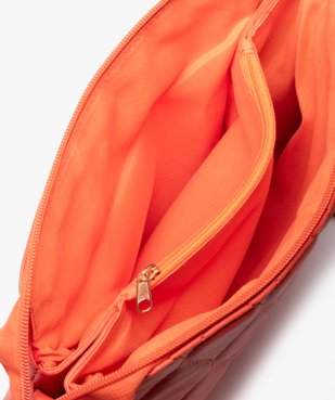 Sac femme aspect matelassé avec bandoulière tissée vue3 - GEMO (ACCESS) - GEMO