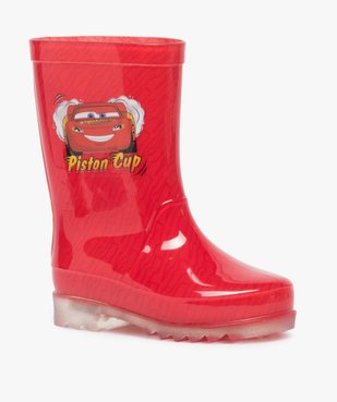 Bottes de pluie garçon avec motif sur la tige – Cars vue2 - CARS - GEMO