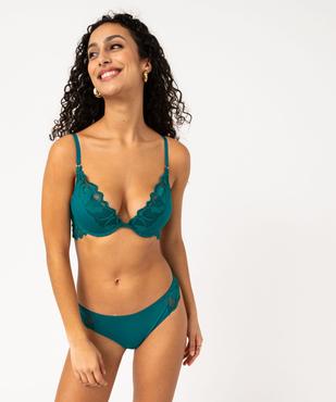 Soutien-gorge à armatures push-up femme vue3 - GEMO(HOMWR FEM) - GEMO