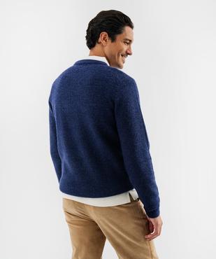 Pull col rond homme - LuluCastagnette vue3 - LULUCASTAGNETTE - GEMO
