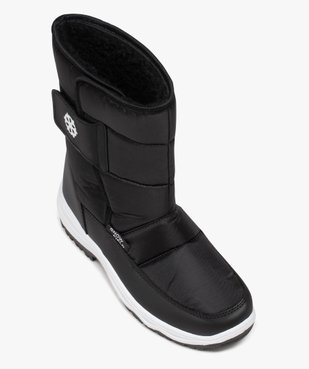 Après-ski garçon fourrés avec double fermeture scratch vue5 - GEMO (EQUIPT) - GEMO
