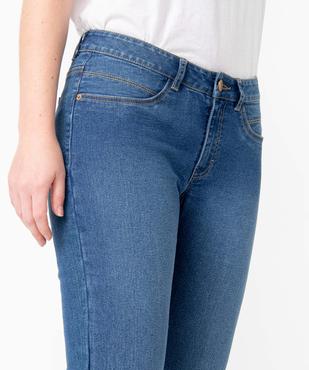 Jean femme coupe Regular stretch vue6 - GEMO 4G FEMME - GEMO