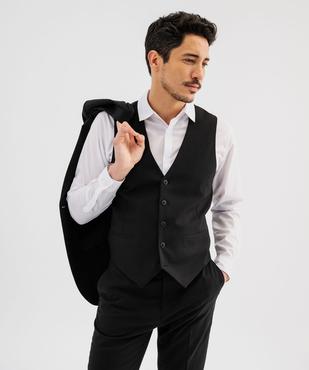 Gilet de costume sans manches uni homme vue2 - GEMO 4G HOMME - GEMO