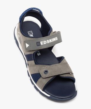 Sandales sport garçon à brides scratch - Redskins vue5 - REDSKINS - GEMO