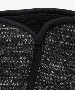 Chaussons bottillons en lainage doublés sherpa homme vue6 - GEMO(HOMWR FEM) - GEMO