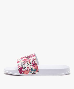 Mules de piscine fille au motif fleural vue3 - GEMO (ENFANT) - GEMO