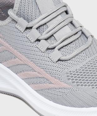 Baskets basses running en mesh à lacets femme - Valentina Baldano vue6 - VALENTINA BALDA - GEMO