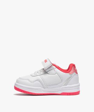 Tennis bébé bicolores à scratch - Airness Salto vue3 - AIRNESS - GEMO