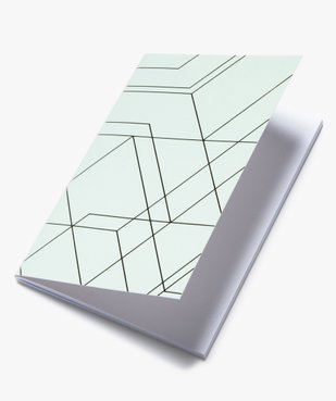 Carnet cousu 32 pages blanches  vue1 - GEMO (ACCESS) - GEMO
