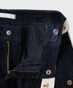 Short ample en velours côtelé fille - LuluCastagnette vue2 - LULUCASTAGNETTE - GEMO