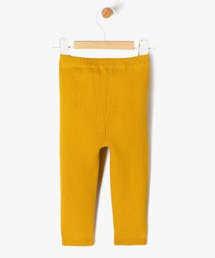 Pantalon en maille côtelée bébé fille vue4 - GEMO(BEBE DEBT) - GEMO