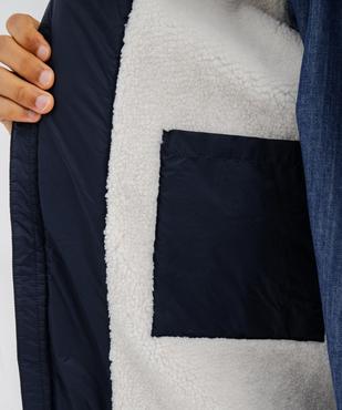 Imperméable à capuche et doublure chaude homme vue3 - GEMO (HOMME) - GEMO
