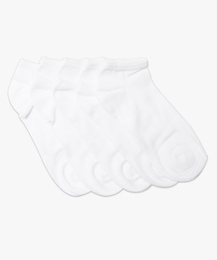 Chaussettes homme tige ultra-courtes (lot de 5) vue1 - GEMO 4G HOMME - GEMO