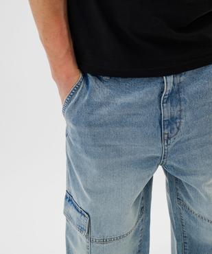 Jean large coupe cargo homme vue2 - GEMO 4G HOMME - GEMO