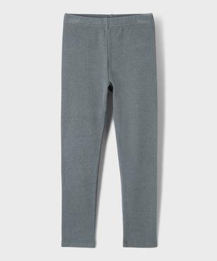 Legging long en maille chaude fille vue1 - GEMO (ENFANT) - GEMO
