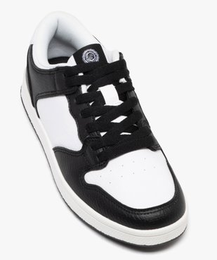 Baskets basses bicolores et grainées femme - Camps United vue5 - CAMPS GEMO FOR GOOD - GEMO