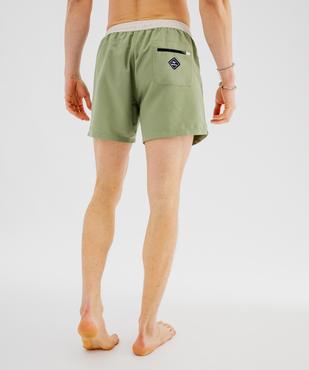 Short de bain bicolore homme - Roadsign vue4 - ROADSIGN GEMO FOR GOOD D - GEMO