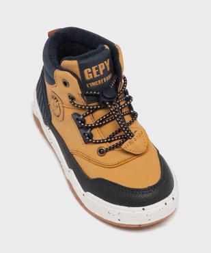 Boots style rando et casual à lacets élastiques garçon - Gepy vue5 - FRIENDLY GEPY - GEMO
