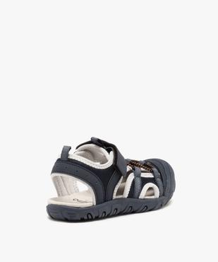 Sandales sport garçon multi-matières à bout fermé vue4 - GEMO (ENFANT) - GEMO