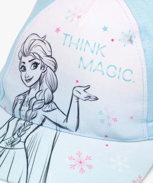 Casquette fille imprimée Elsa - La Reine des Neiges vue2 - REINE DES NEIGE - GEMO