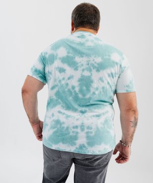Tee-shirt manches courtes tie-and-dye imprimé homme - Rick & Morty vue10 - RICK ET MORTY - GEMO