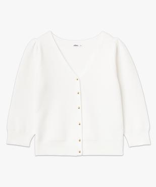 Gilet à manches bouffantes femme vue4 - GEMO(FEMME PAP) - GEMO