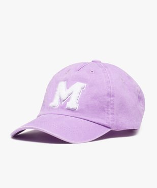 Casquette mixte avec broderie en maille bouclette vue1 - GEMO (JUNIOR) - GEMO