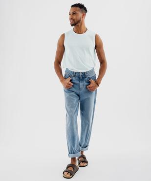 Tee-shirt sans manches en jersey de coton homme vue5 - GEMO 4G HOMME - GEMO