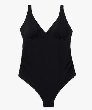 Maillot de bain de grossesse 1 pièce uni vue9 - GEMO (PLAGE) - GEMO