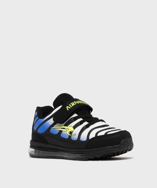 Baskets à scratch multicolores avec semelle à bulle d’air garçon - Airness vue2 - AIRNESS - GEMO