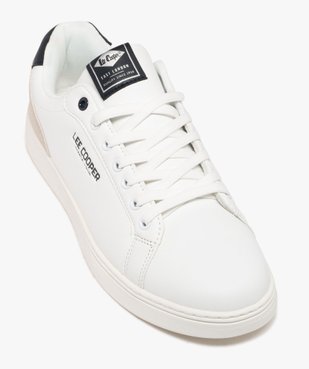 Baskets de ville à lacets avec contrefort suédé homme - Lee Cooper vue5 - LEE COOPER - GEMO